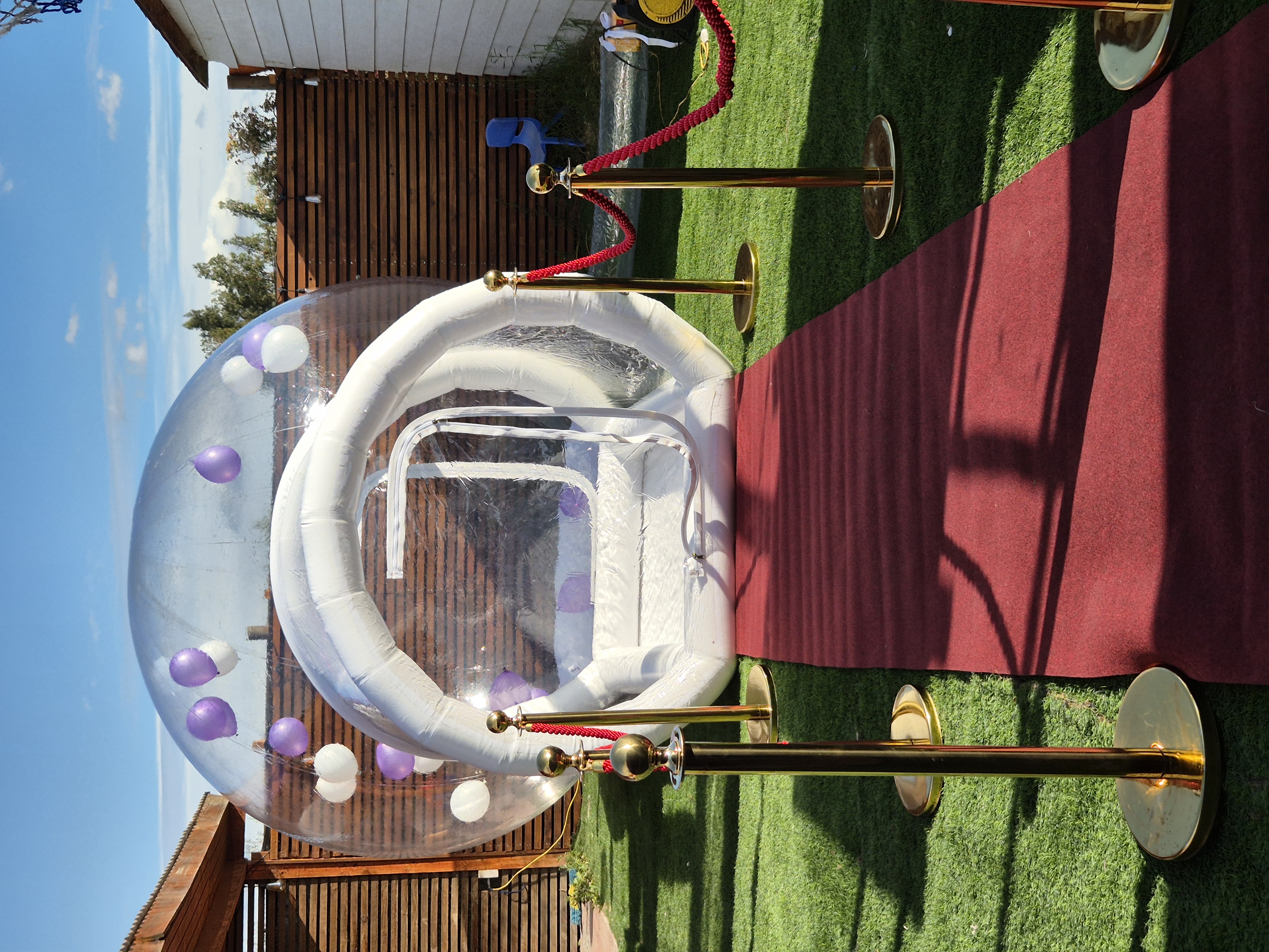 Burbuja con Globos Mandi Eventos