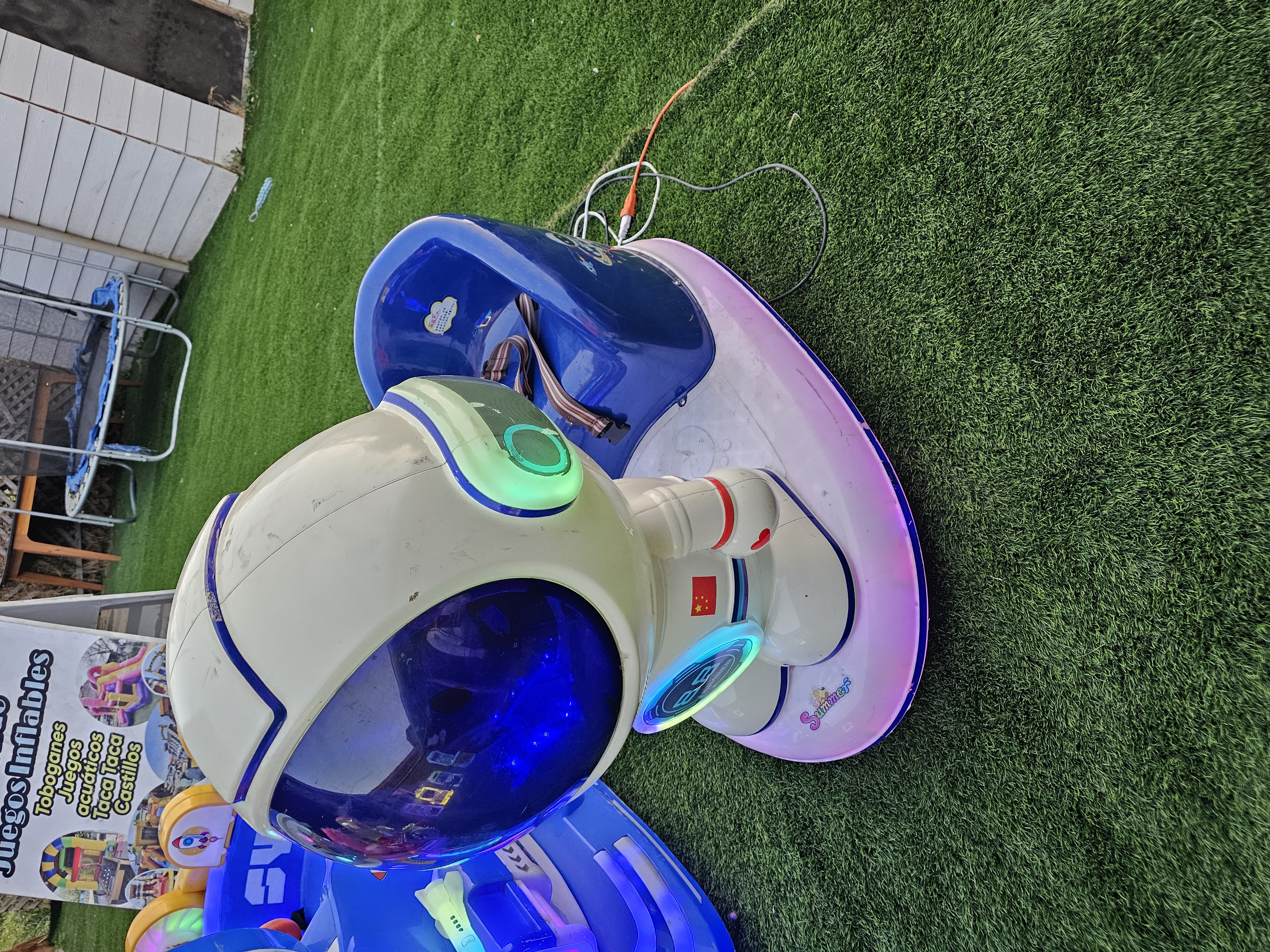 Kiddie Astronauta Mandi Eventos