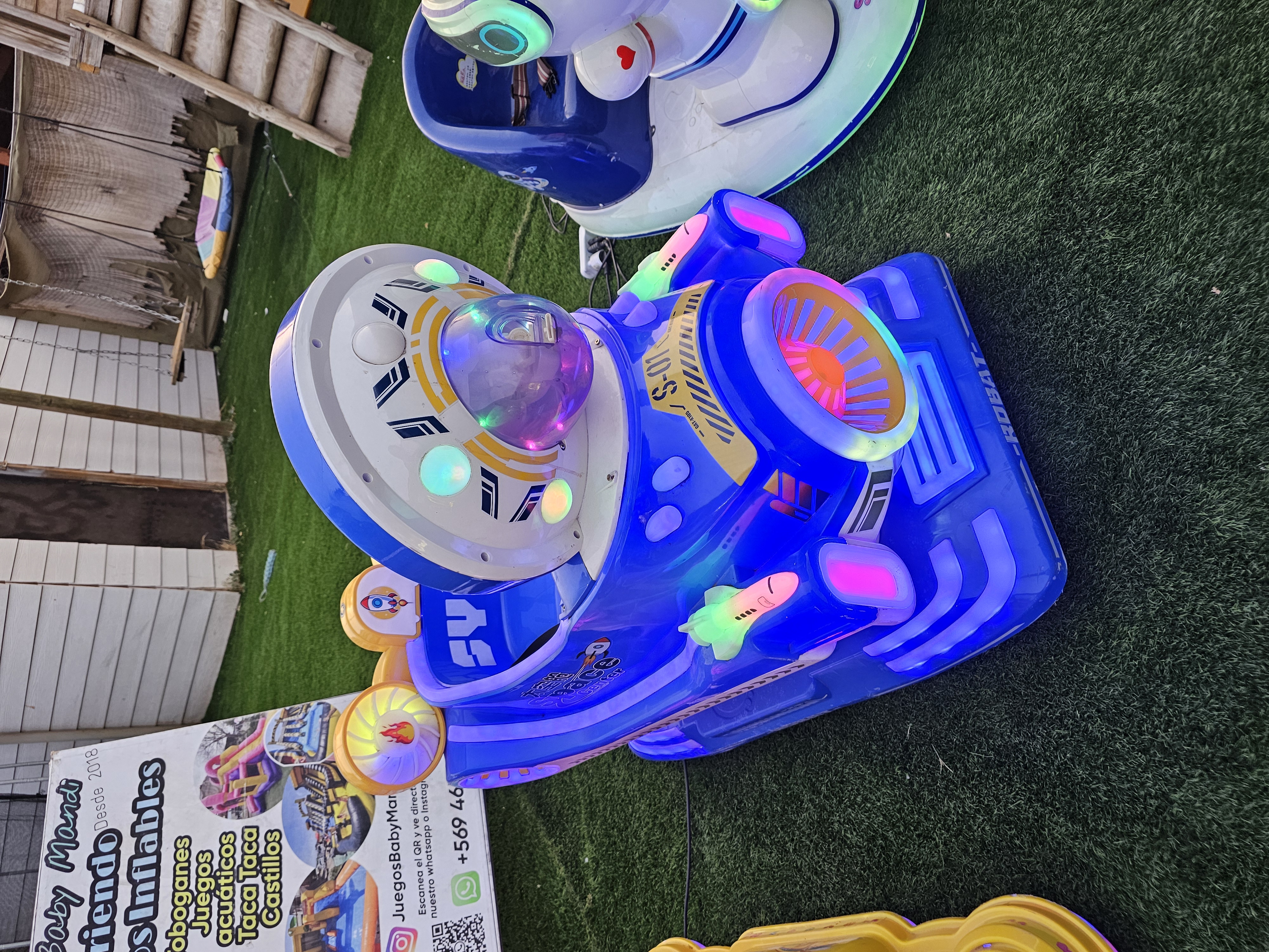 Kiddie Cohete Mandi Eventos