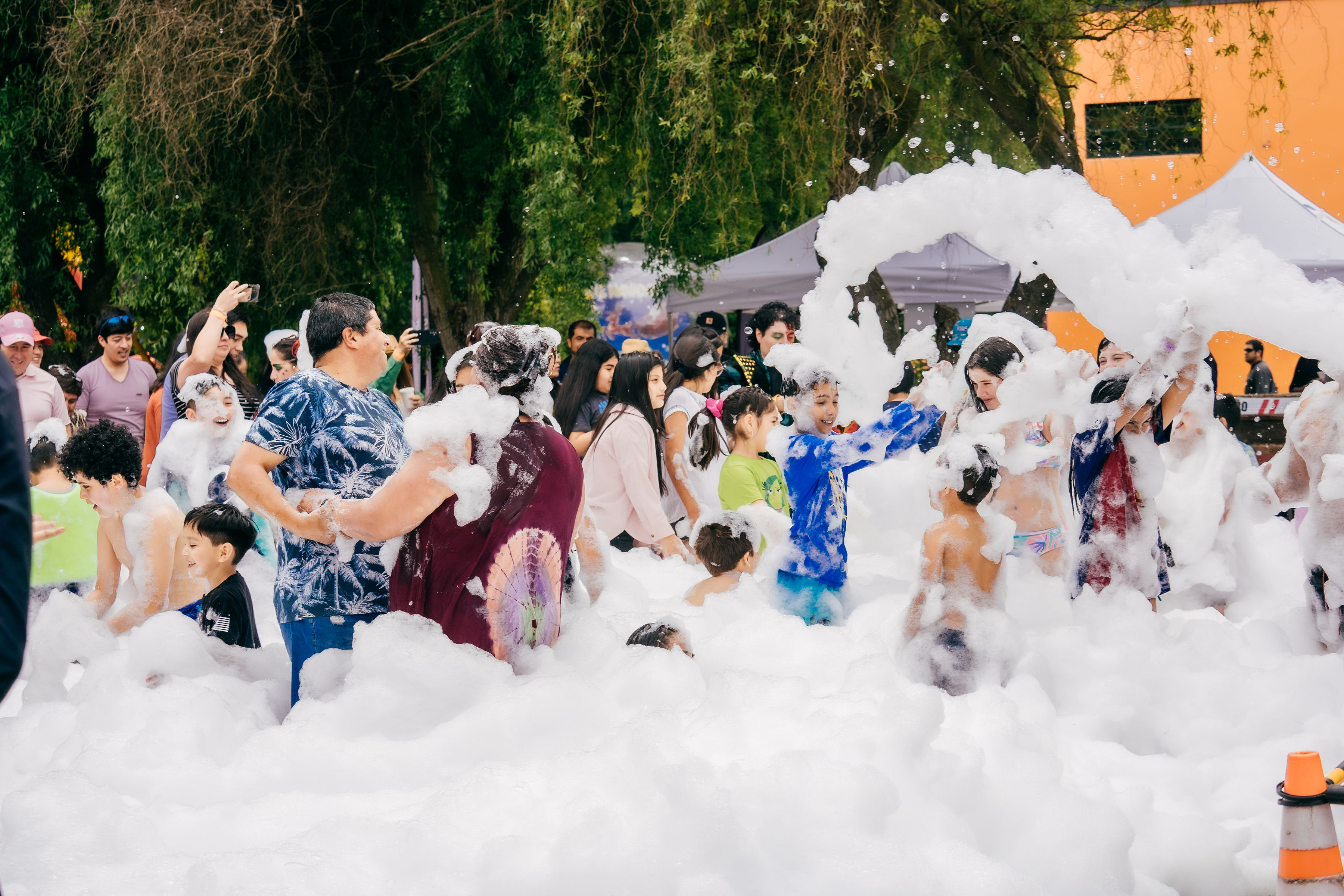 Fiesta de Espuma 500 Litros Mandi Eventos