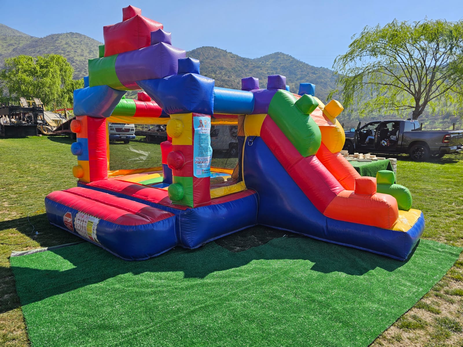 Mini Lego inflable