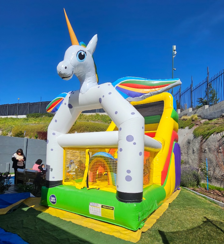 Unicornio inflable